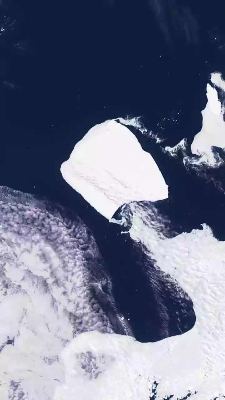 NASA-ISRO Radar Captures Stunning 'Hummingbird' Image in Antarctica