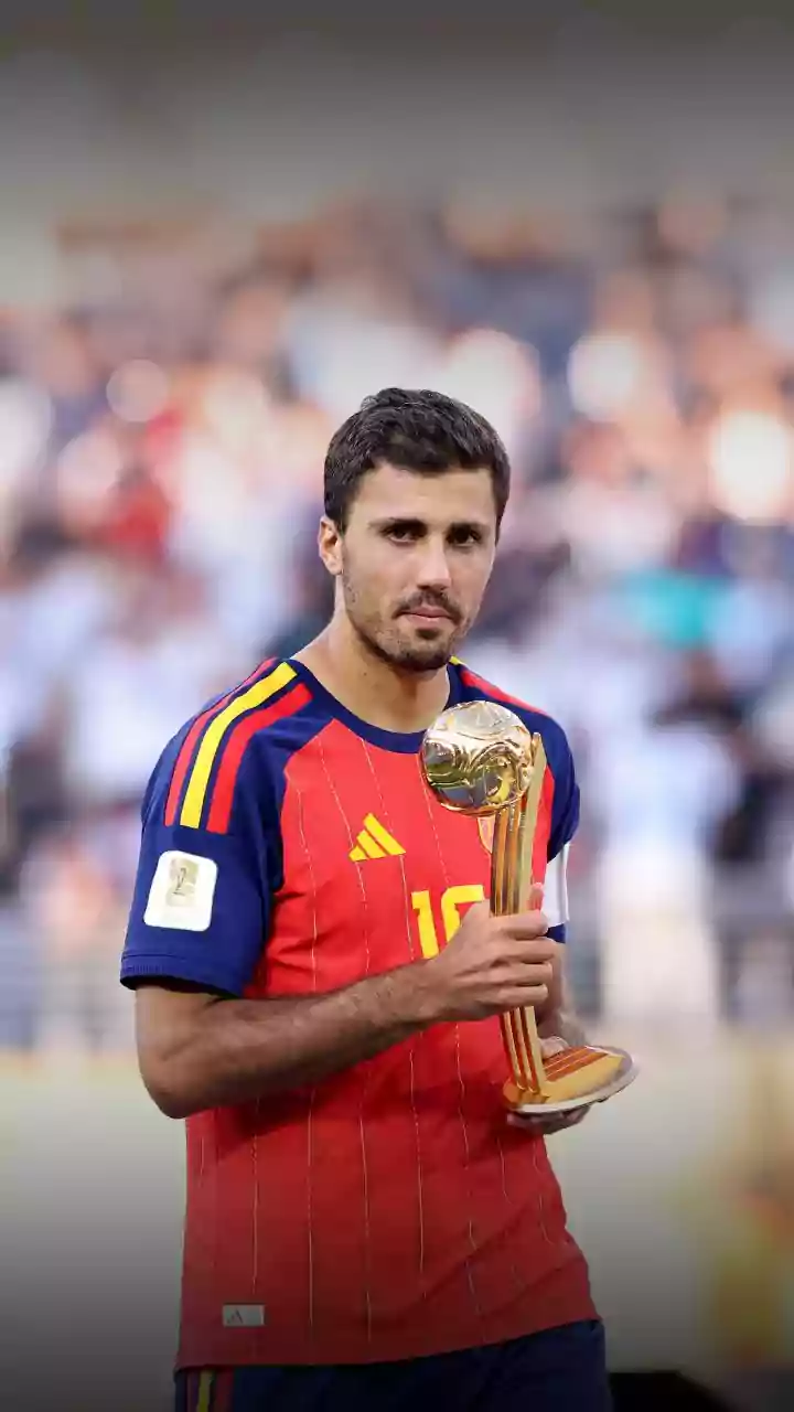 Melhor jogador da Copa, Rodri sonha em jogar no Real Madrid