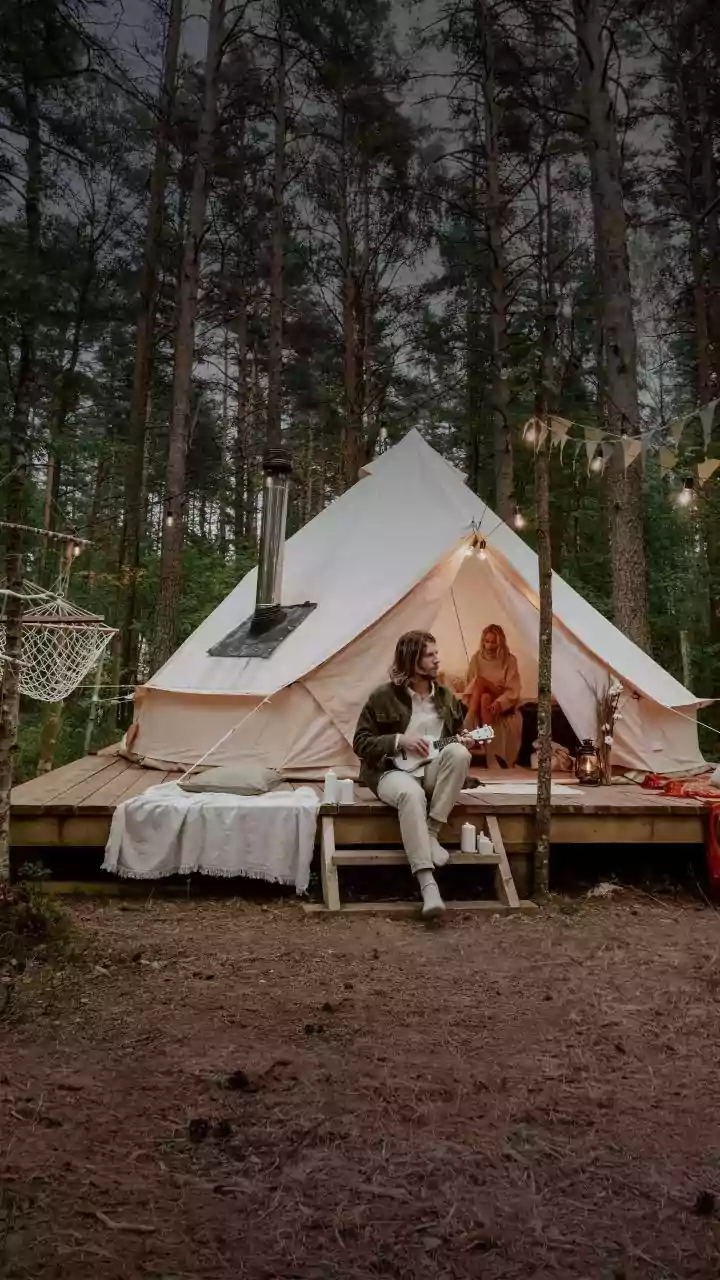 Book Romantic Mist-Shrouded Wayanad Glamping Tents For Luxury Honeymoons