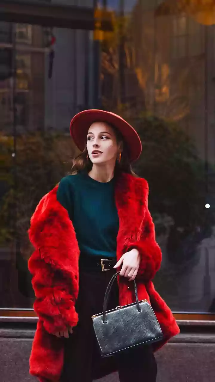 How to style faux-fur bucket hats
