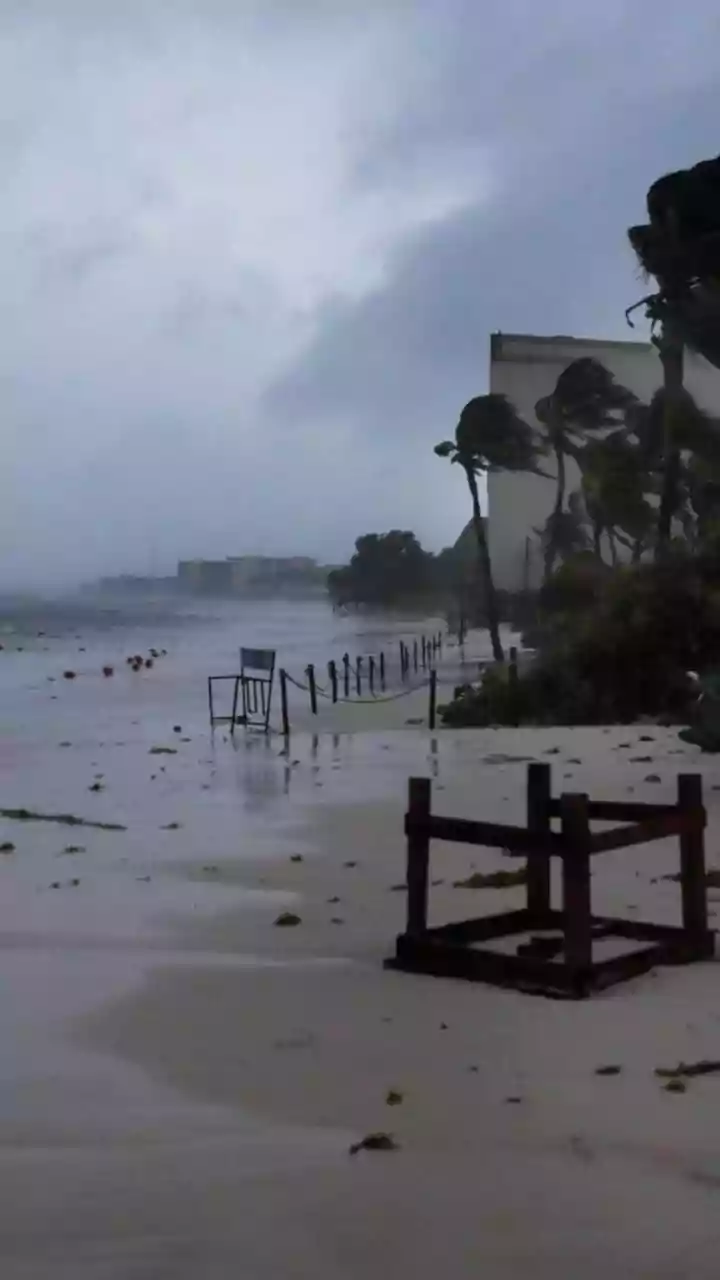 Deep Depression 01B Makes Landfall on Andhra Pradesh Coast, Weakening Expected