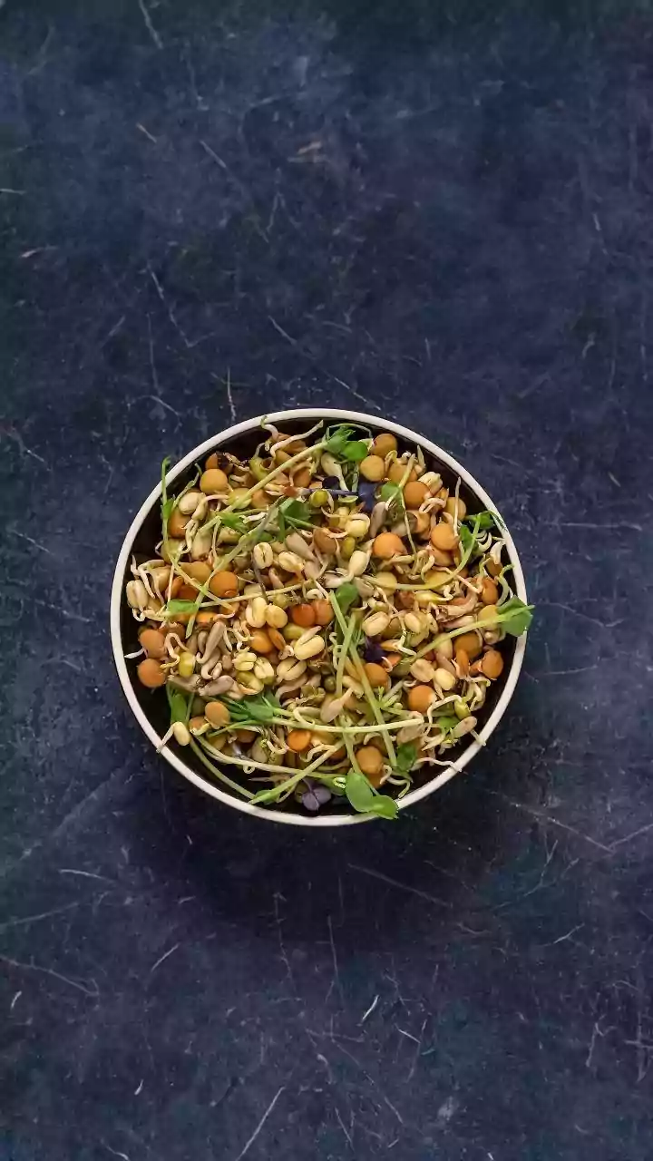 Swap Unhealthy Snacks For Protein-Rich Sprouted Green Gram Chaat