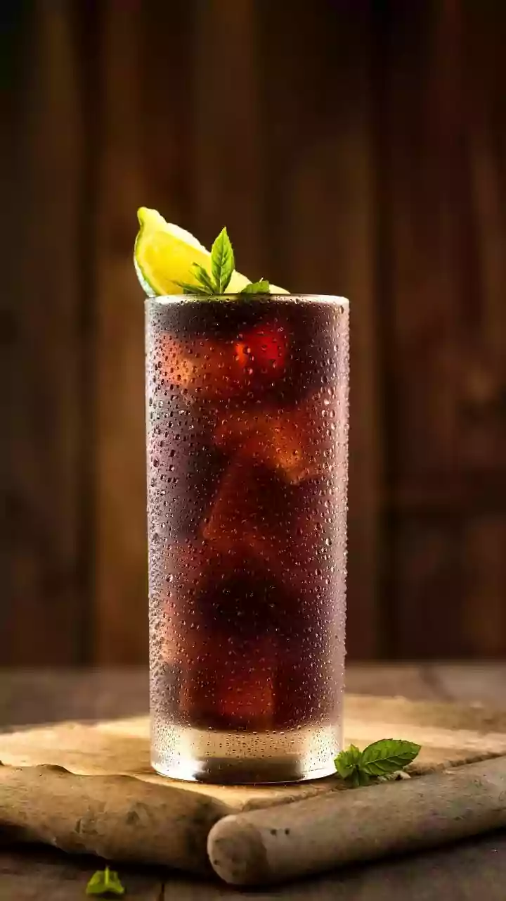 Low sugar iced mocktails made from cold steeped kokum and jamun trend today