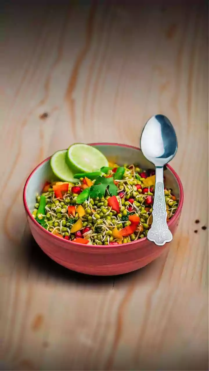 Healthy Habits: Sprouted Salad for Better Digestion
