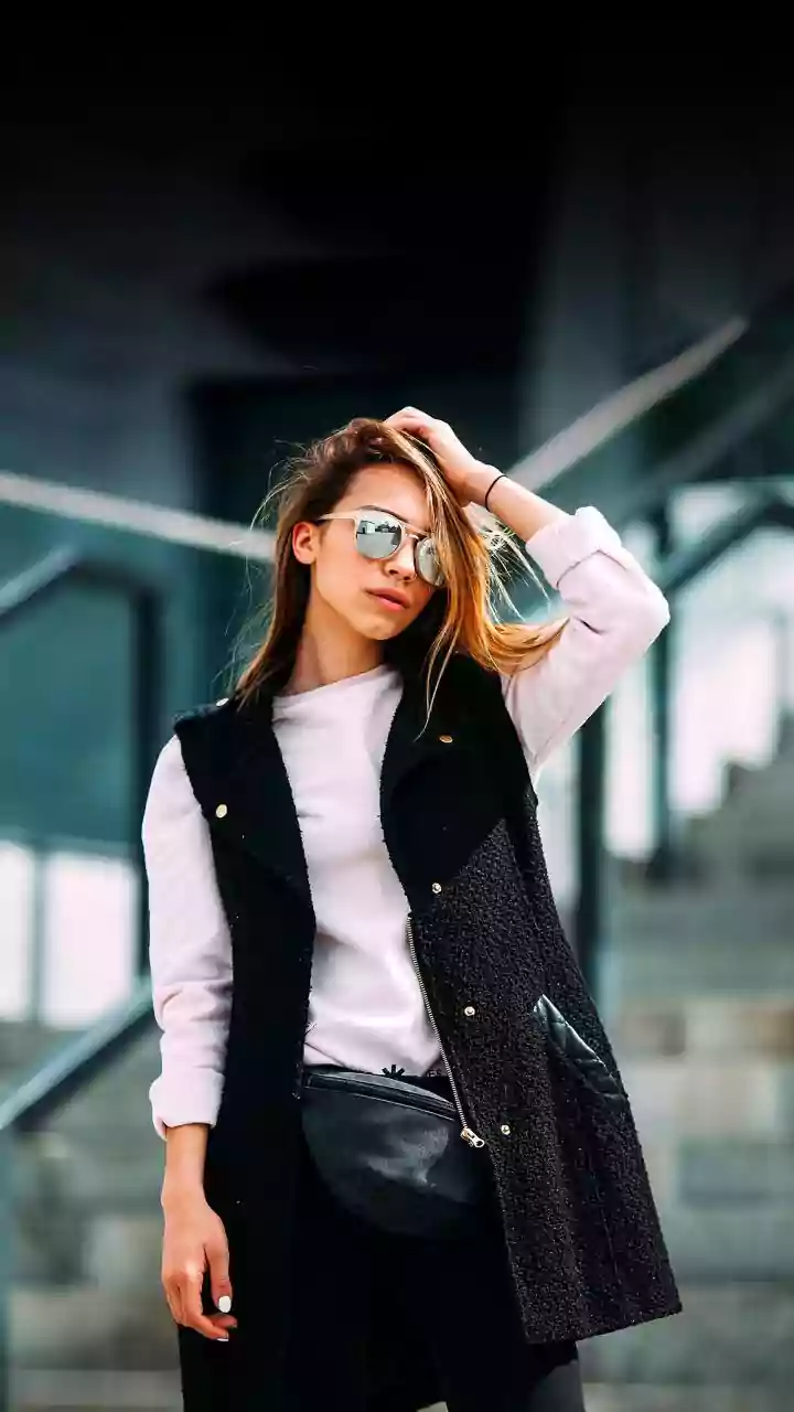 How to style longline sleeveless sweaters