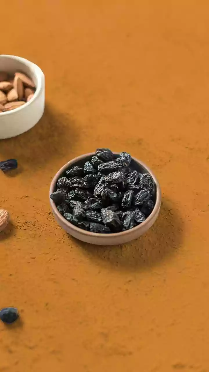 Elevate your dishes with sun-dried black raisins
