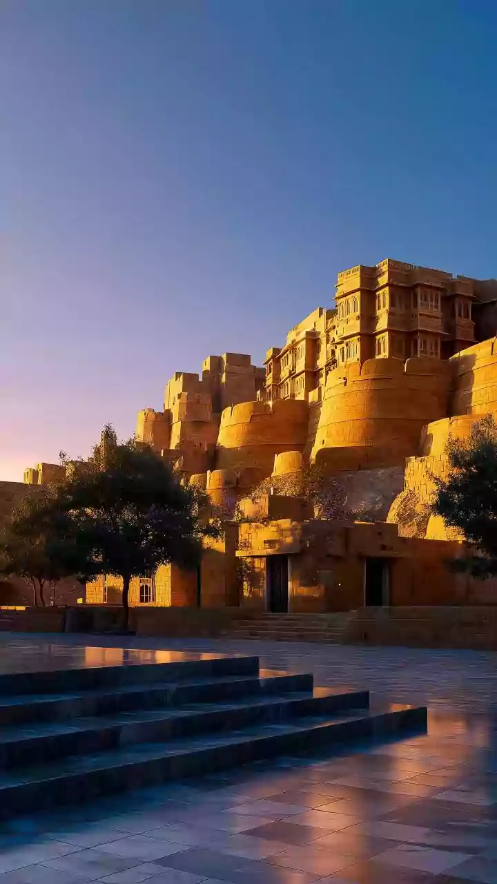 Tiffany Trump visits Jaisalmer's Sonar Fort, explores city