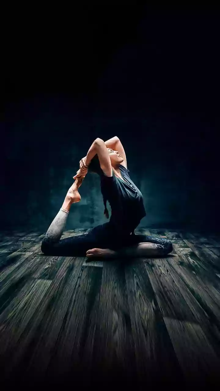 Try this one-leg yoga pose for better flexibility and balance