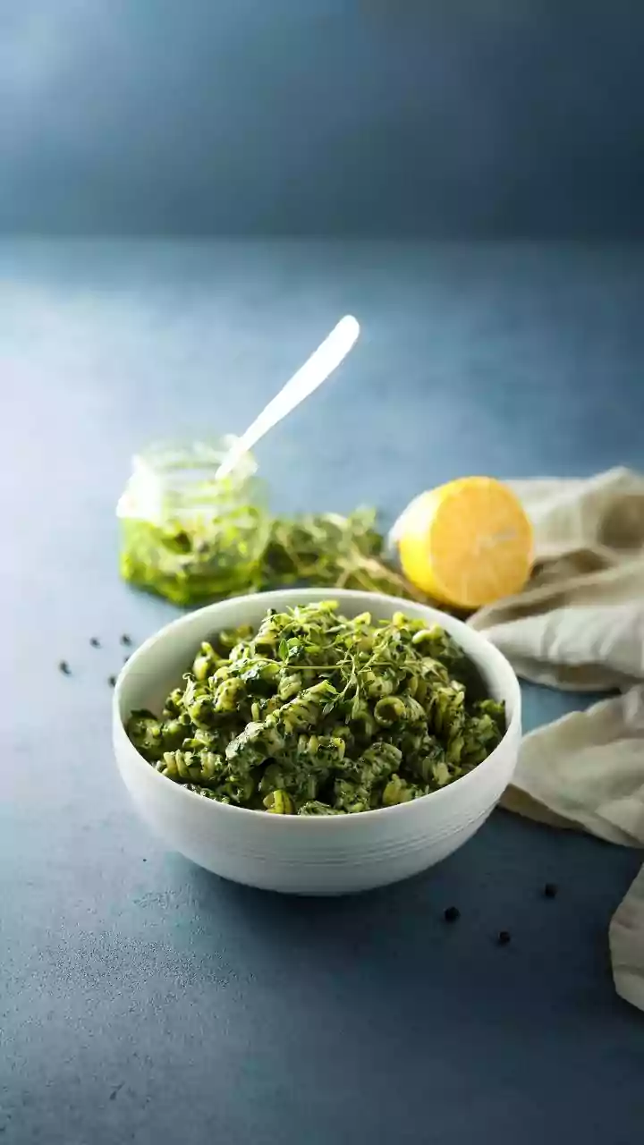 A Squeeze of Lemon Brightens Green Chutney Just Before Serving