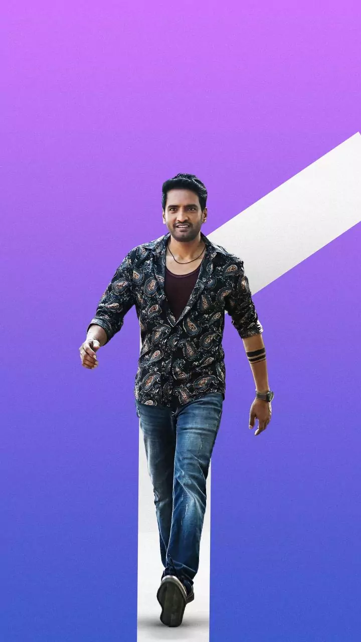 Santhanam's 'Athisaya Piravi' 1st look shares Rajinikanth 1990 film title