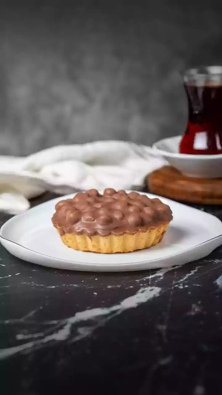 Torta de cereal com chocolate amargo; uma receita super simples de fazer