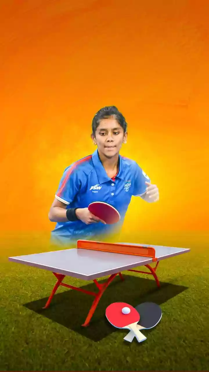 Sreeja Akula Advances to Main Draw in National Ranking Table Tennis Tournament