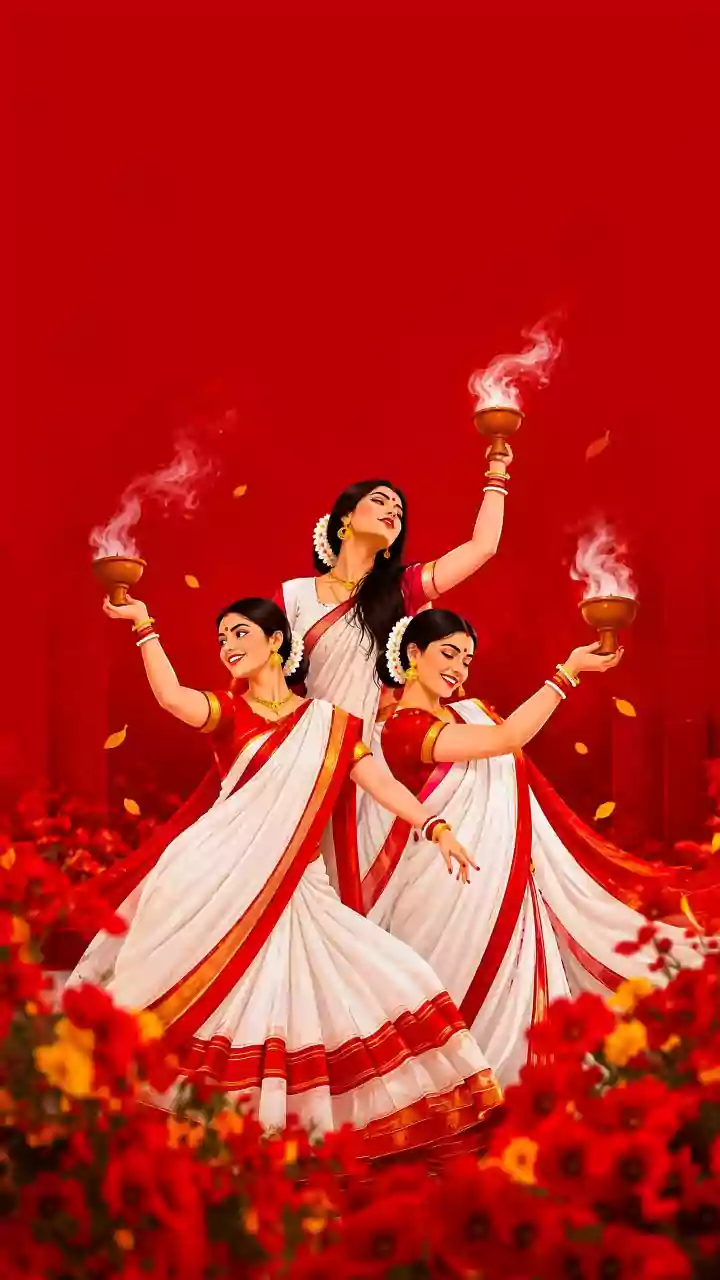 Durga Puja 2026: How to drape Bengali saree in classic Aatpoure style