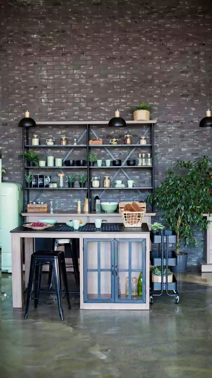 Small Rental Workspace Utility Enhanced By Modular Pegboard Wall Systems Storing Stationary Devices Vertically