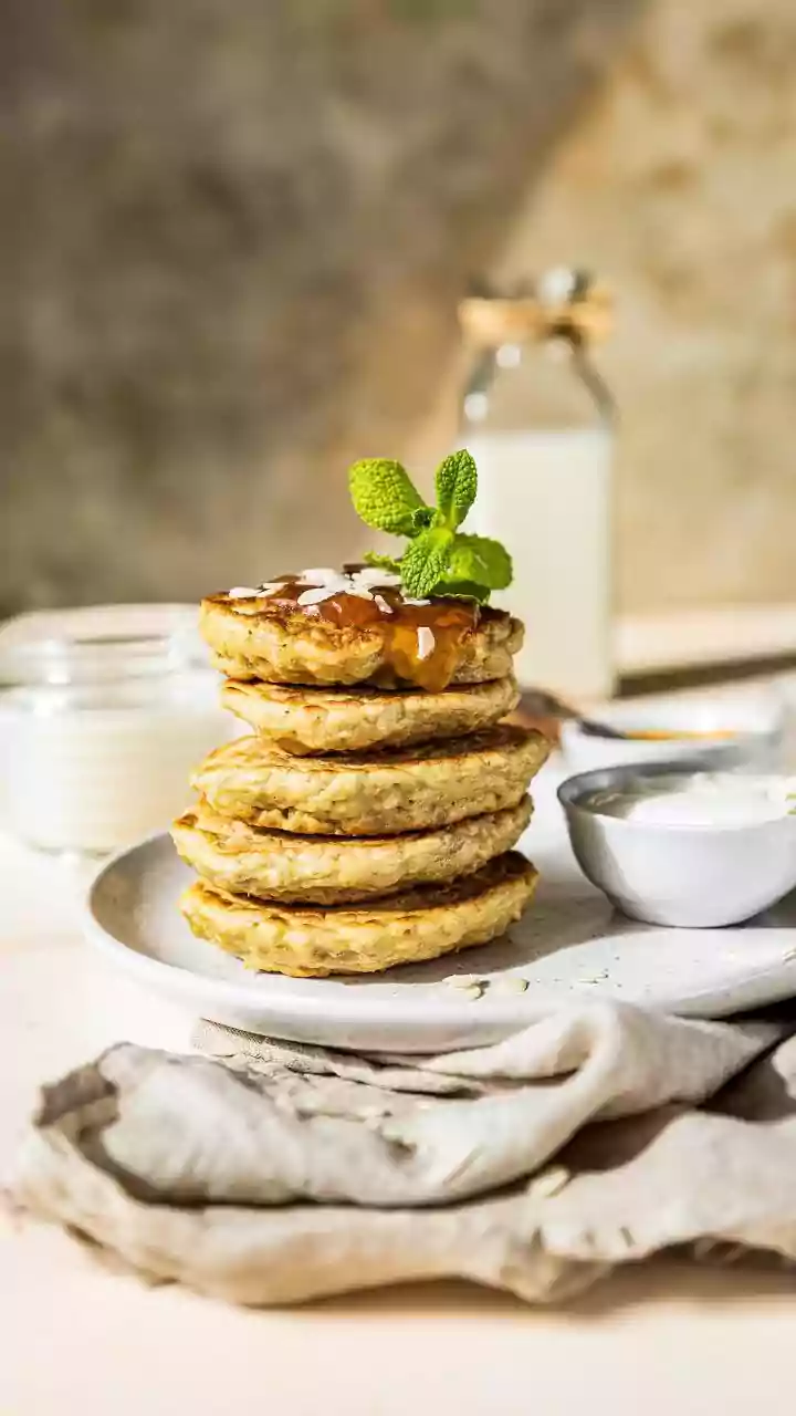 Make soft and healthy millet pancakes at home