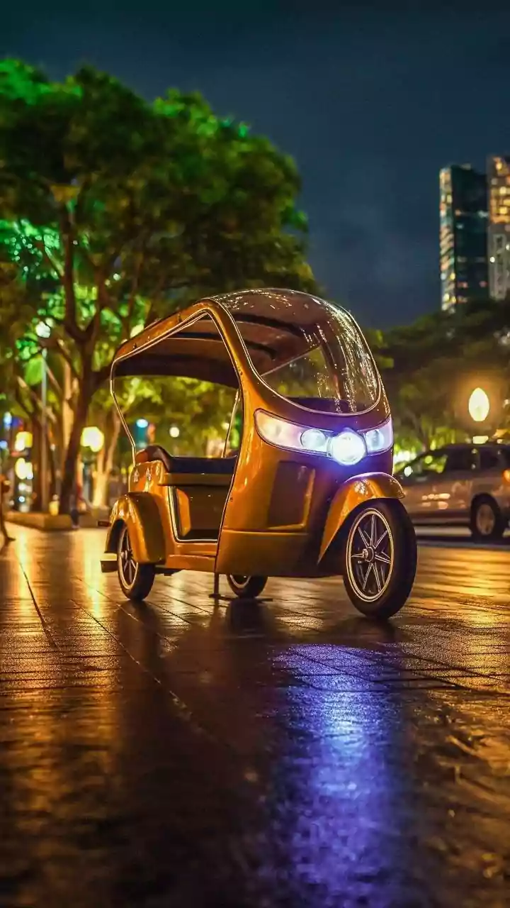 Bengaluru Auto Reimagined: A Mobile Oasis with TV, Fan, and Curtains!