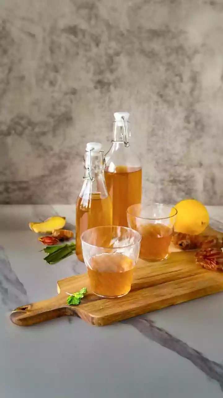 Boost your digestive health by brewing custom kombucha batches with SCOBY tea starters