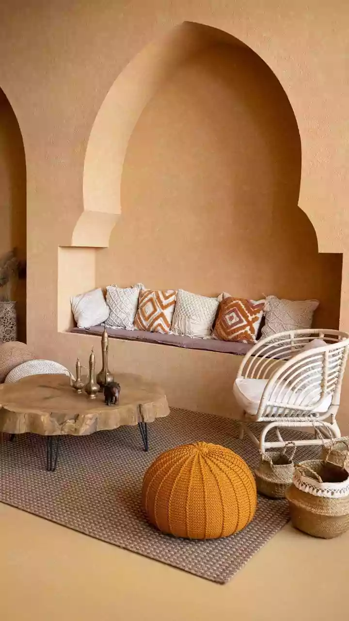 Add an earthy vibe to your home with natural fibers