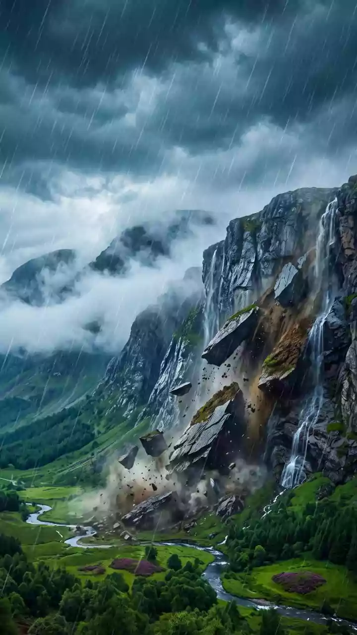 Heavy Rains and Landslides Claim 68 Lives in India and Nepal