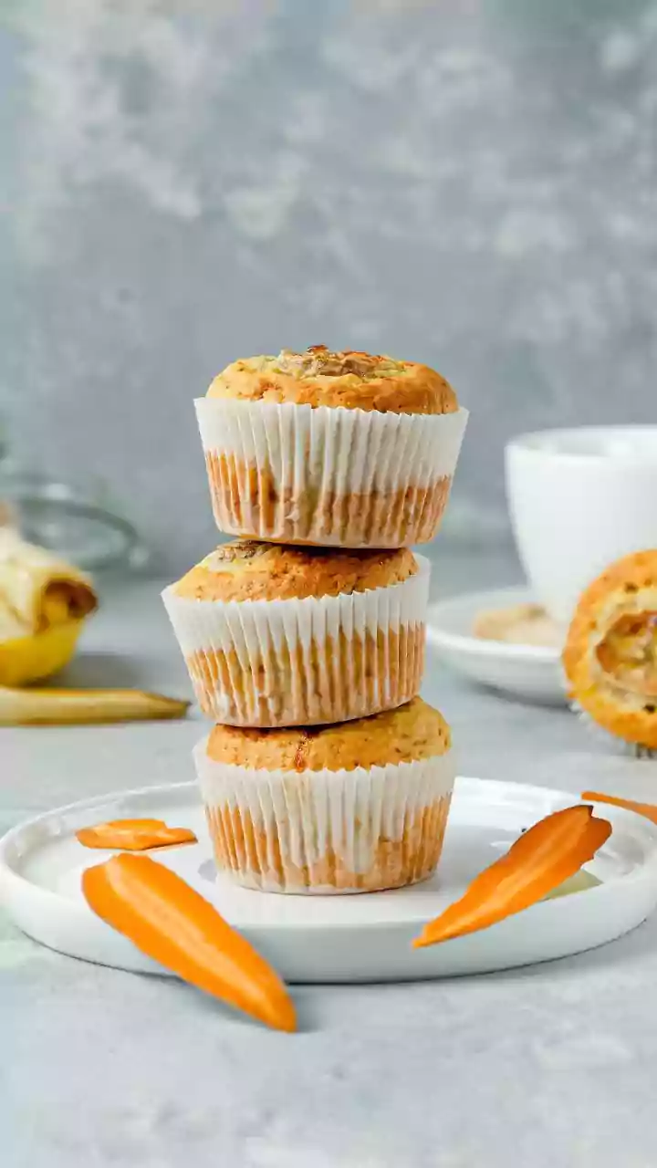 Quick breakfasts: Carrot tahini mini muffins