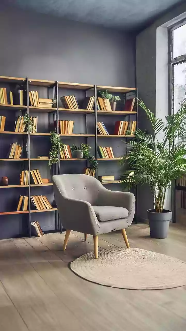 How to create a plant-inspired reading nook