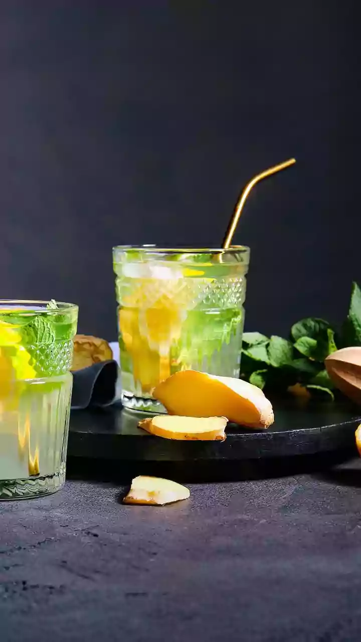 Cold steeped kokum and jamun fruit mocktails offer cooling low sugar drink choices