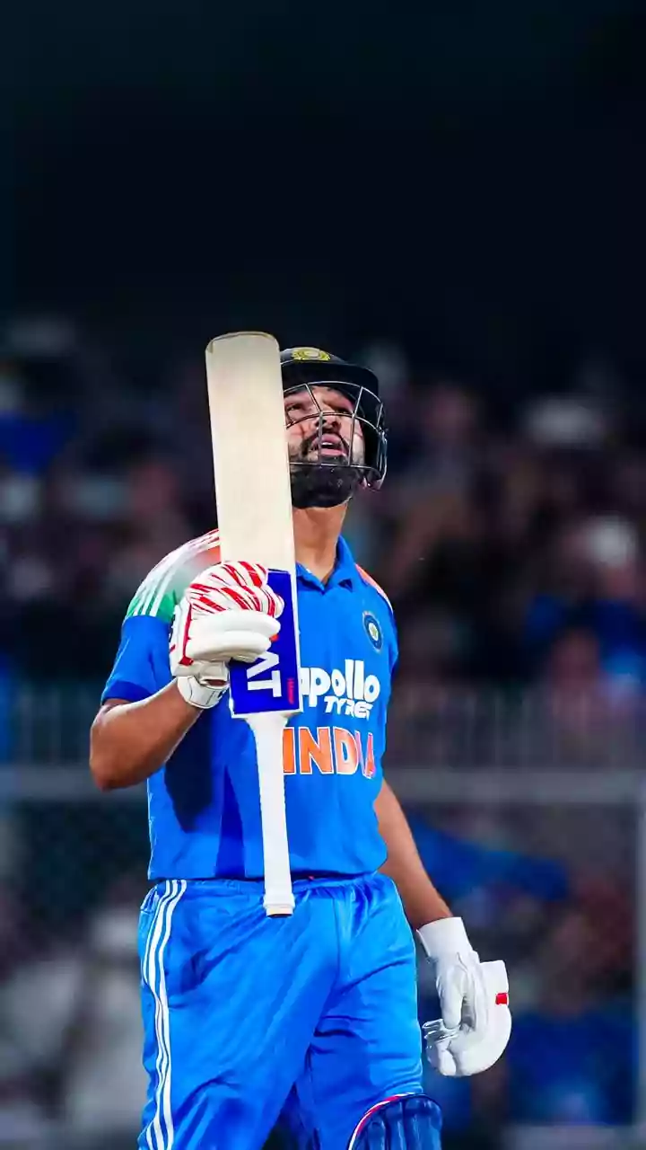 Rohit Sharma refuses to reveal meaning behind unusual high-knee celebration after century vs West Indies