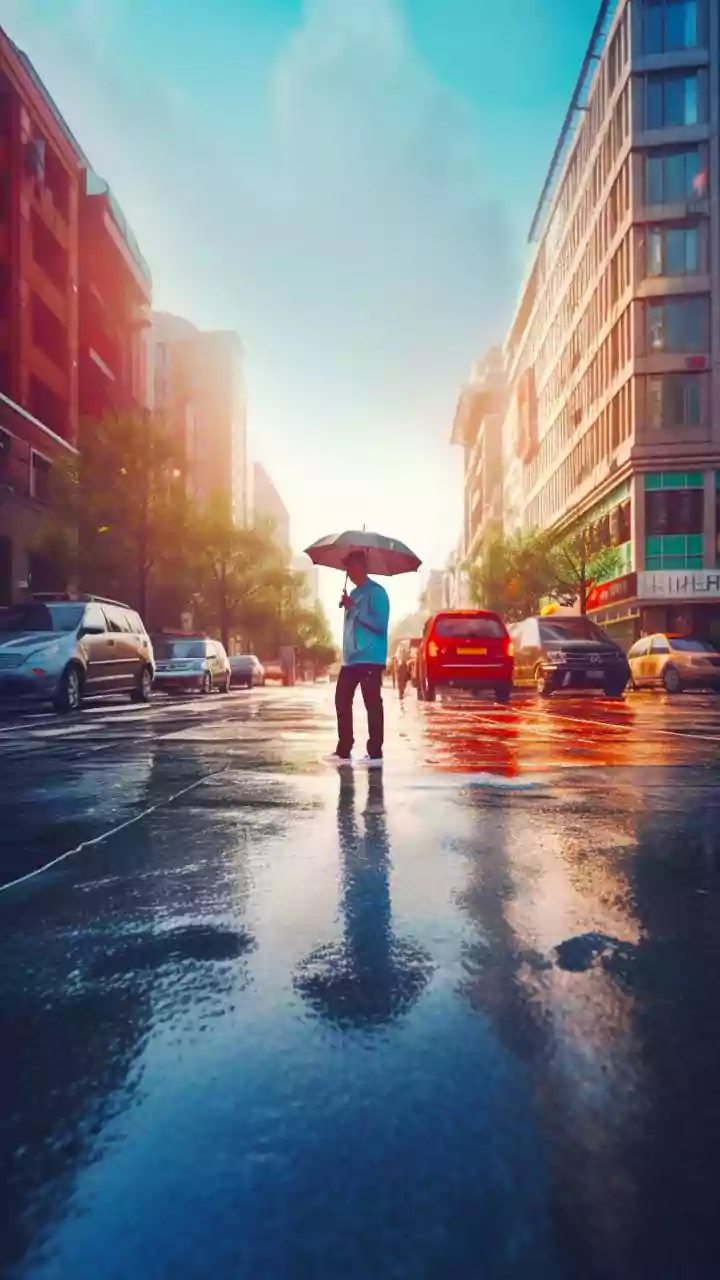 Western disturbance brings rain, improves Delhi's air quality