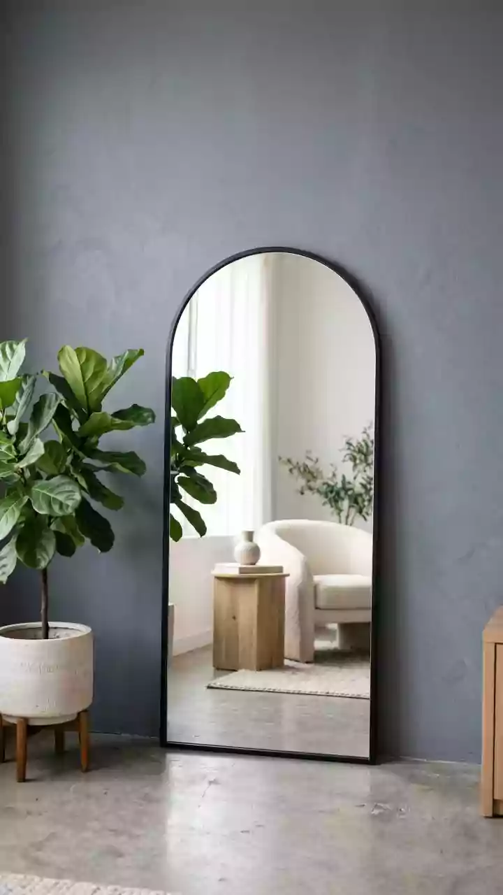 Brighten your space with these full-length mirror ideas