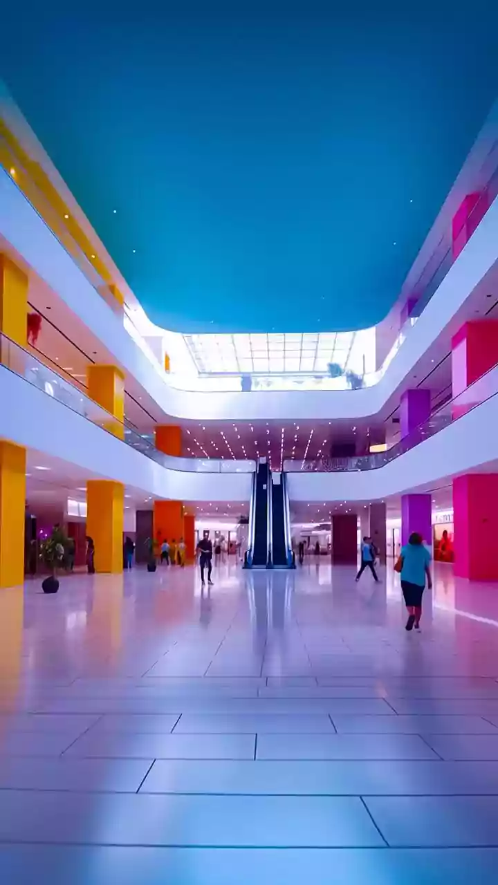 Malls feel cooler for a reason—design and airflow control heat better than open streets