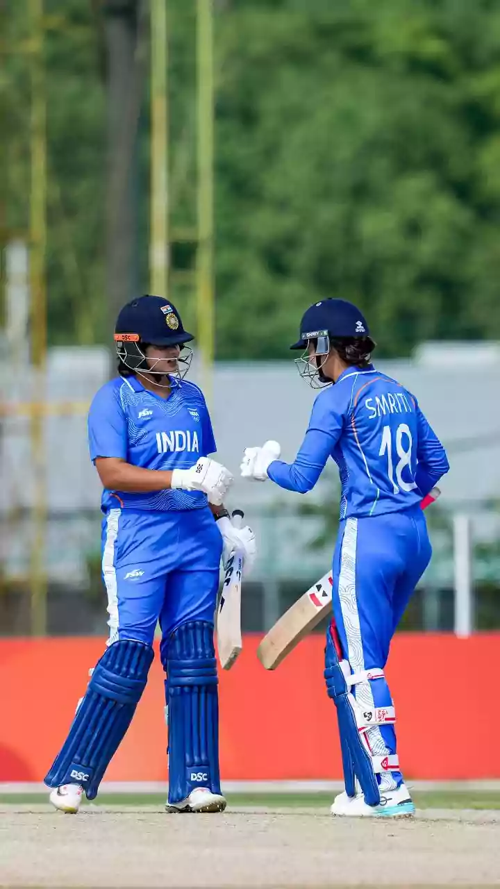 India women beat Sri Lanka by 147 runs to win gold medal in 2026 Asian Games