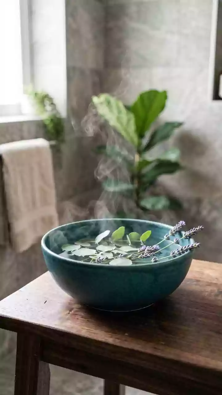 How to make a soothing herbal steam at home