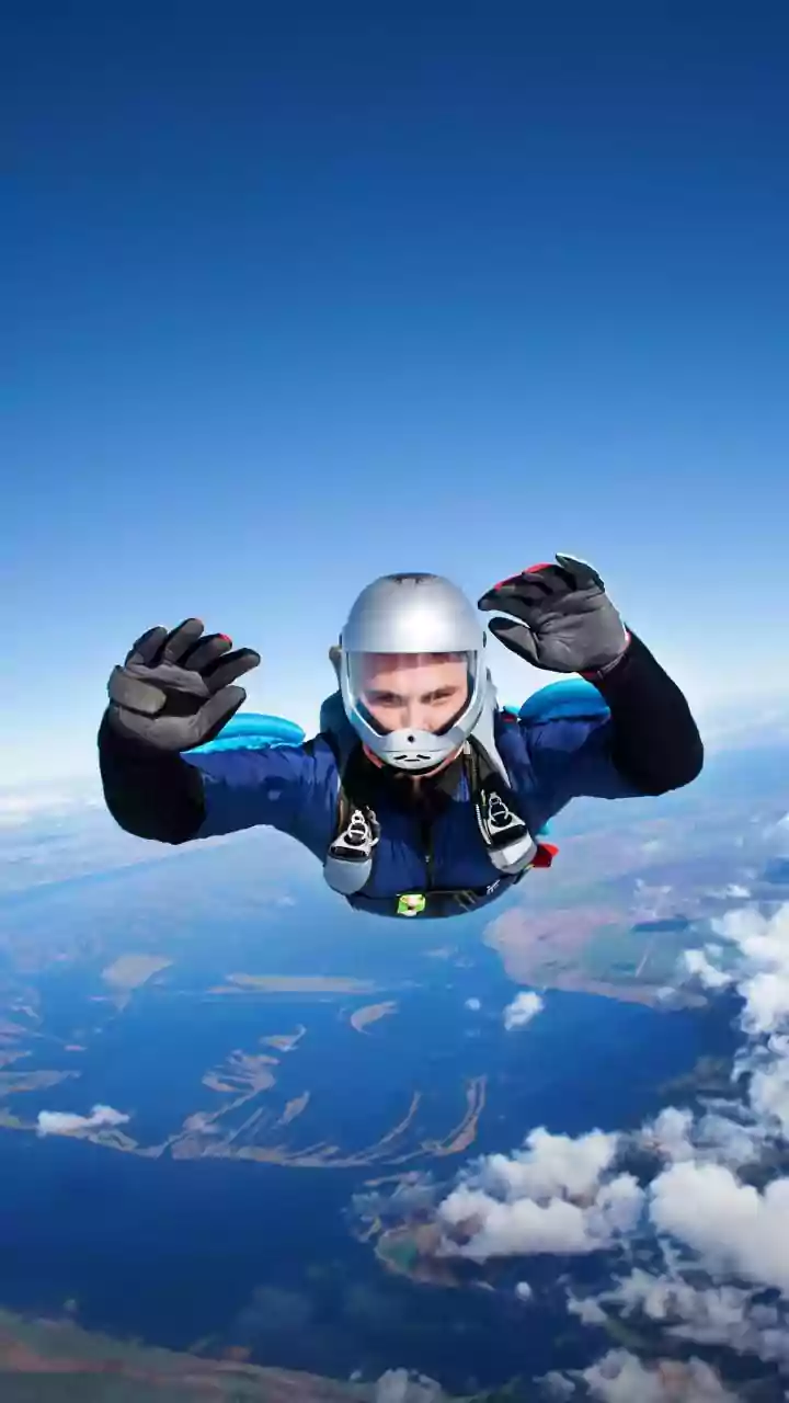 Add desert skydiving to your bucket list!