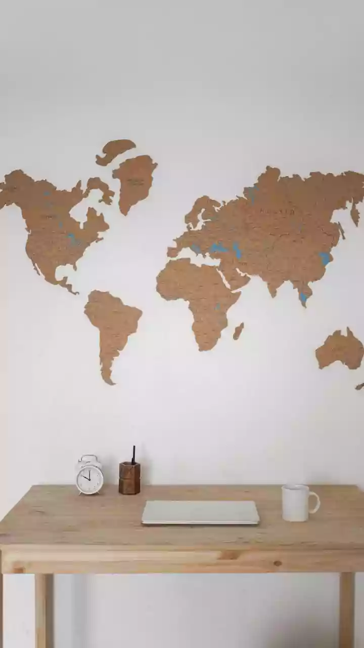 The Map Stores: An Emerging Leading Name in Wooden World Map Design