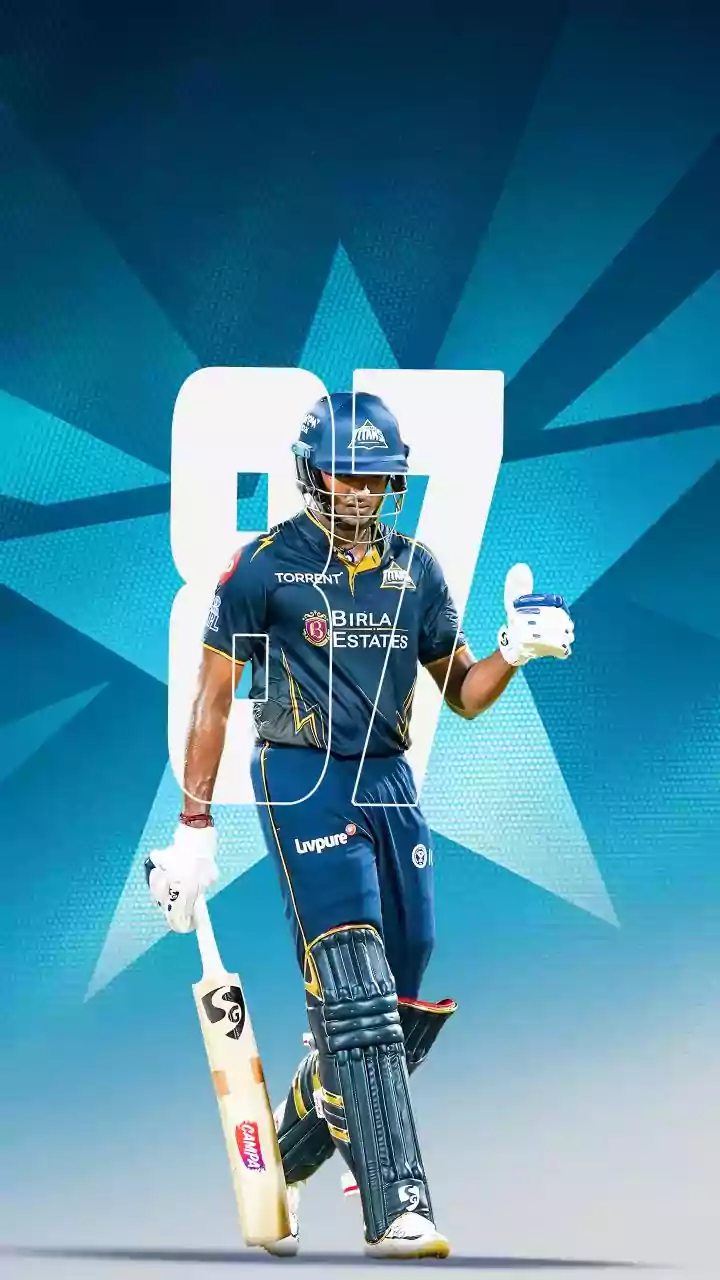 Sai Sudharshan’s solid half-century anchors Gujarat Titans to comfortable win