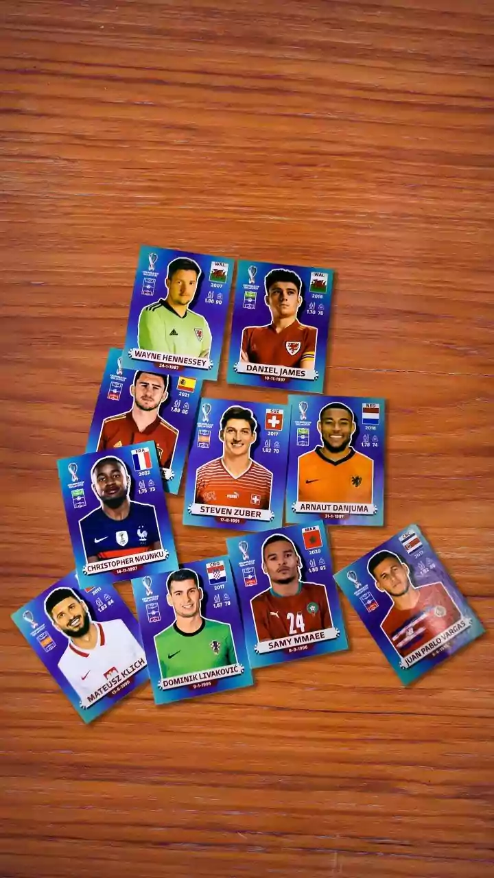 As 20 figurinhas mais raras do álbum da Copa do Mundo de 2026