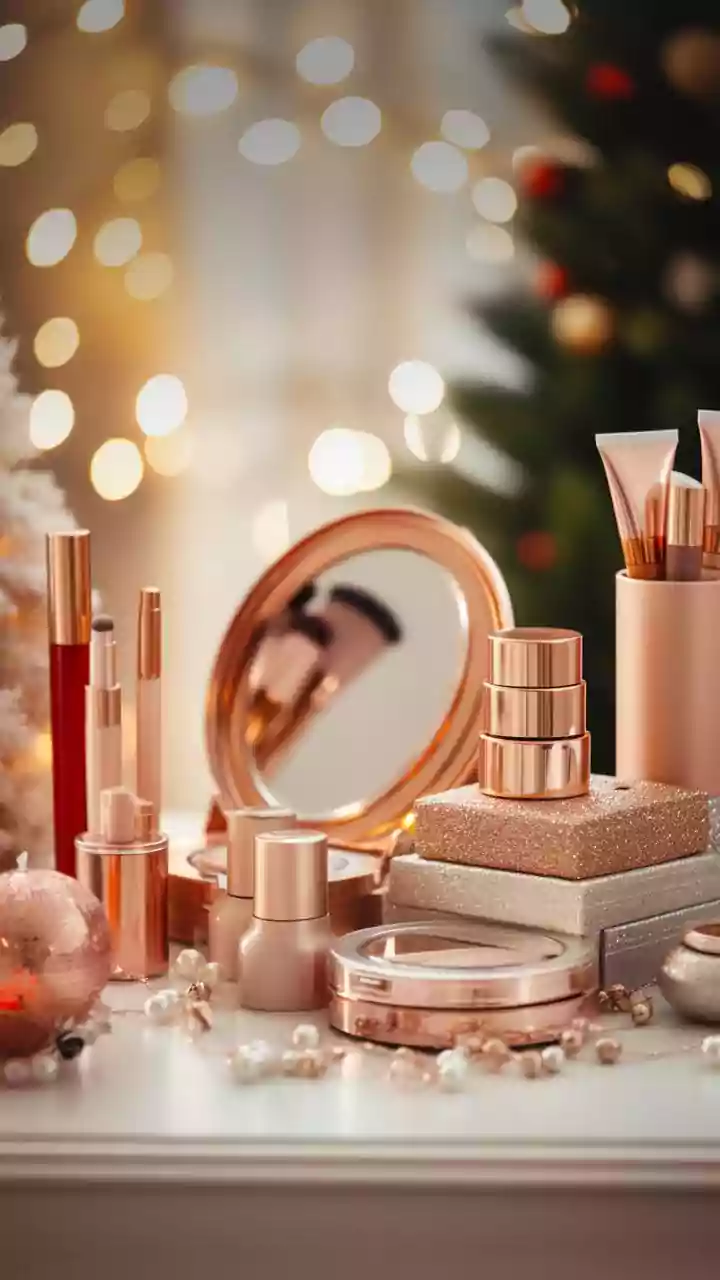 Dry skin oils, heavy bases – why dewy winter makeup shifts