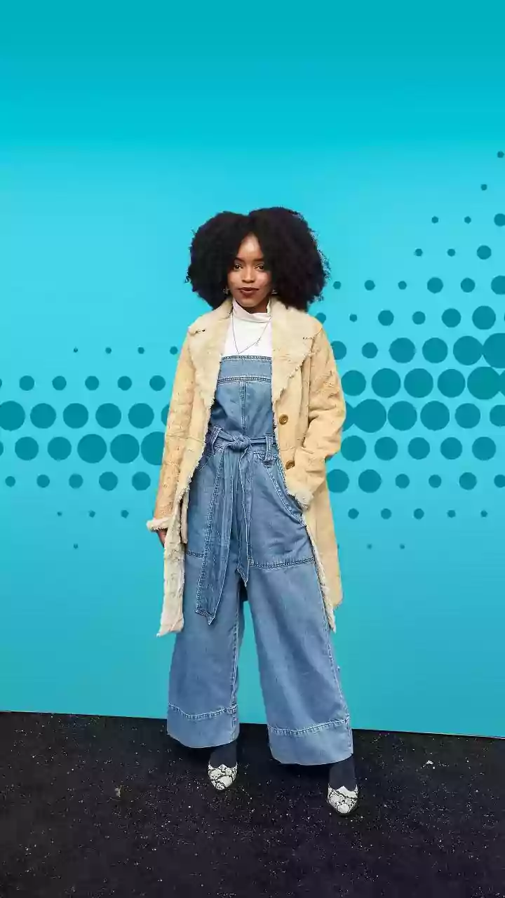 How to style denim dungarees