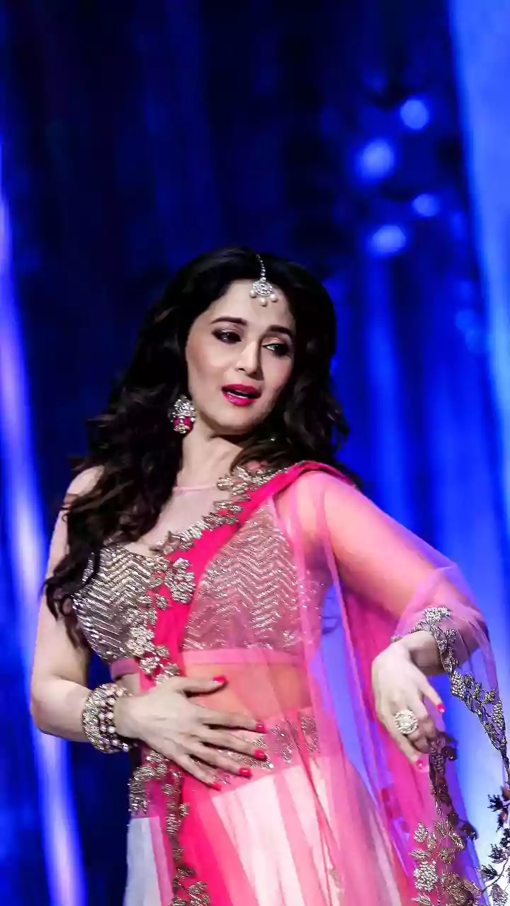 Madhuri Dixit Navratri Saree Looks: The Range of Colours in Madhuri Dixit's Festive Wardrobe