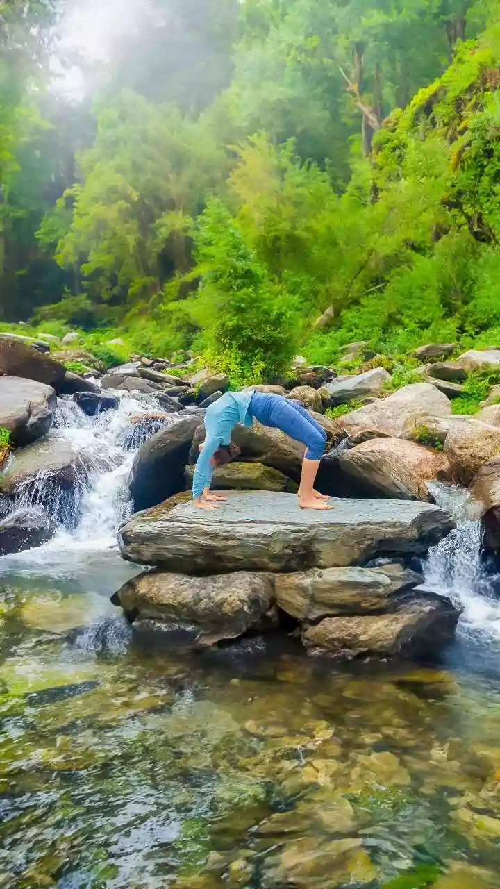 Aqua Yoga Builds Balance Through Supported Poses In Water