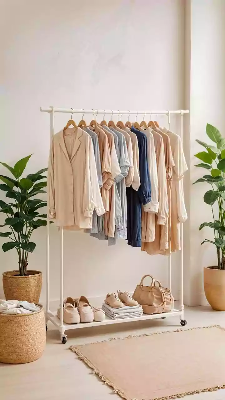A Laundry Calendar Can Prevent Wet Clothes from Crowding Bedrooms