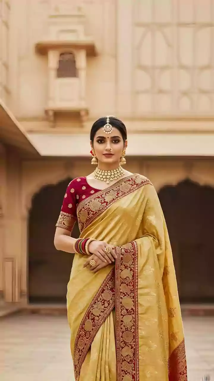 Vintage silk sarees upcycled into modern co ord sets by creative young lovers
