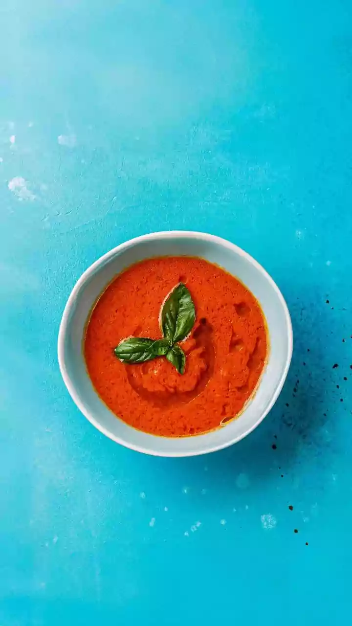 Hydrate Right With Chilled Watermelon Basil Seed Gazpacho Bowls