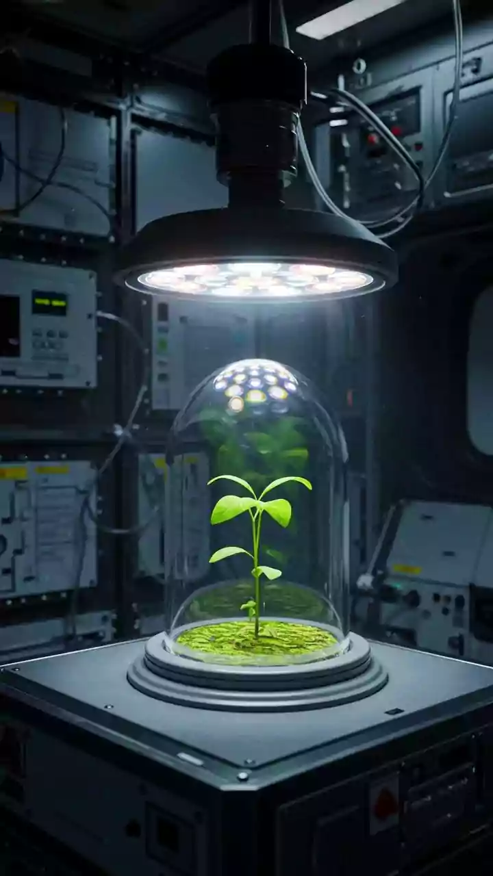 Lunar and Martian Farms: Turning Human Waste into Crops for Space Colonies