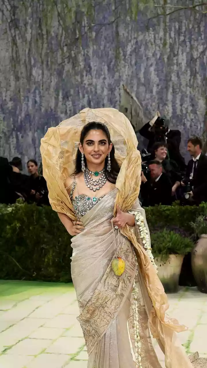 Why Did Isha Ambani Carry Mango At Met Gala 2026 Red Carpet?