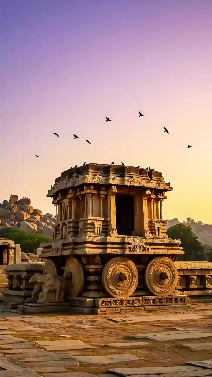 This Hill Temple In Hampi Is Believe To Be The Birthplace Of Lord Hanuman!
