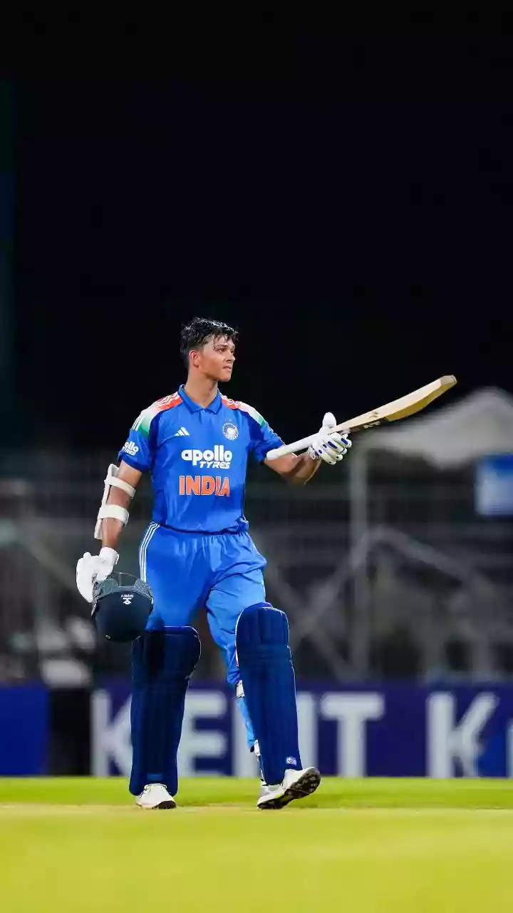 India's Yashasvi Jaiswal slams his 2nd ODI century: Key stats