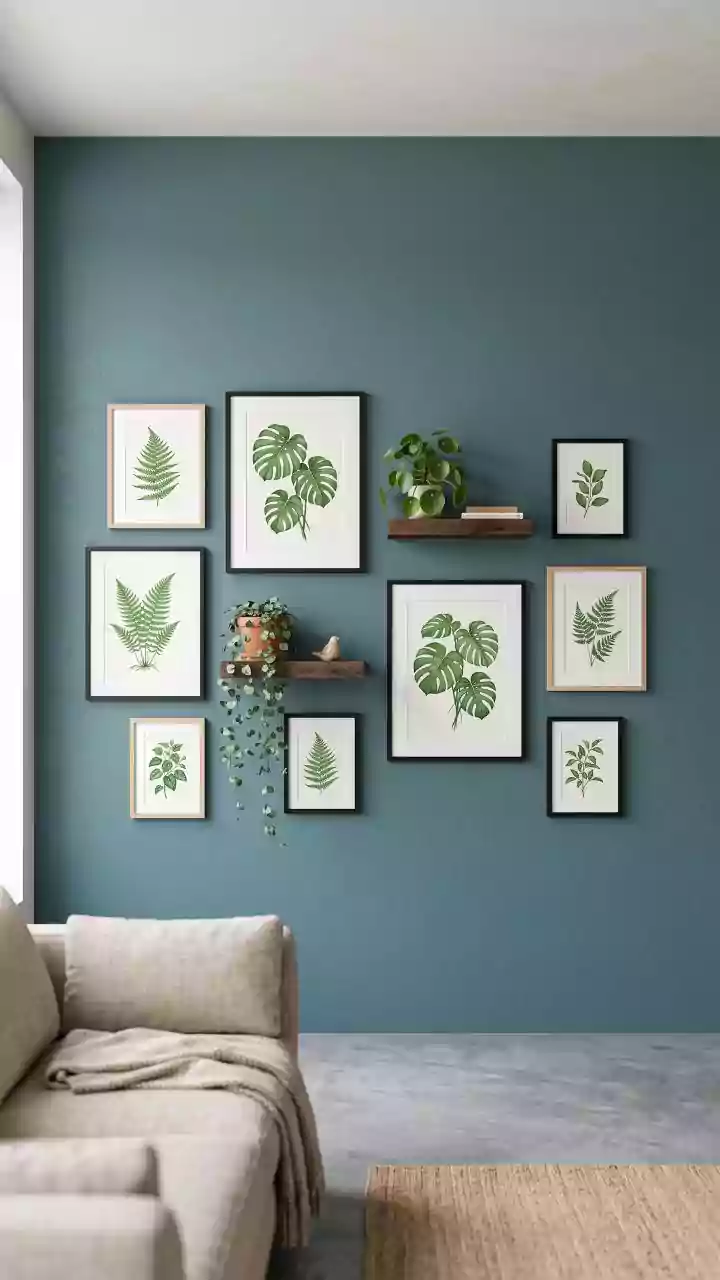 Decor: How to create a botanical gallery wall