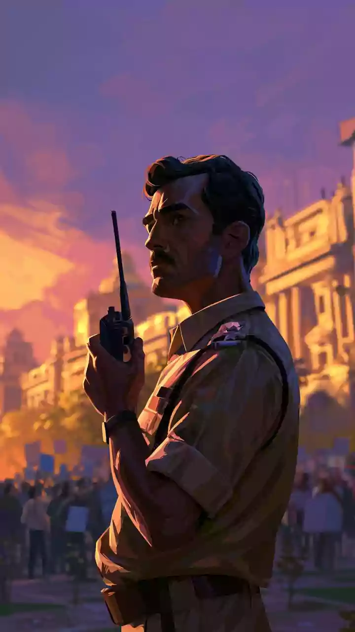 35,000 Cops, Mass Detention Centres, High-Tech Body Cams: Delhi Police's Massive Plan For CJP Protest