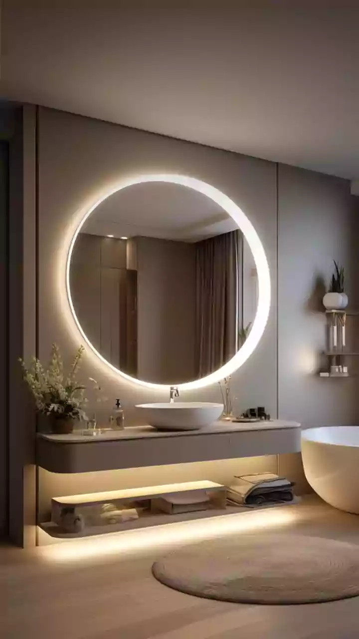 Behind Mirror LED Strip Illumination Is The New Design Trend